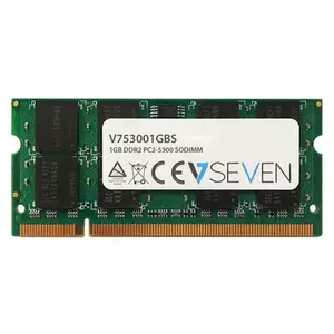 V7 1GB DDR2 PC2-5300 667Mhz SO DIMM Notebook Memory Module - V753001GBS