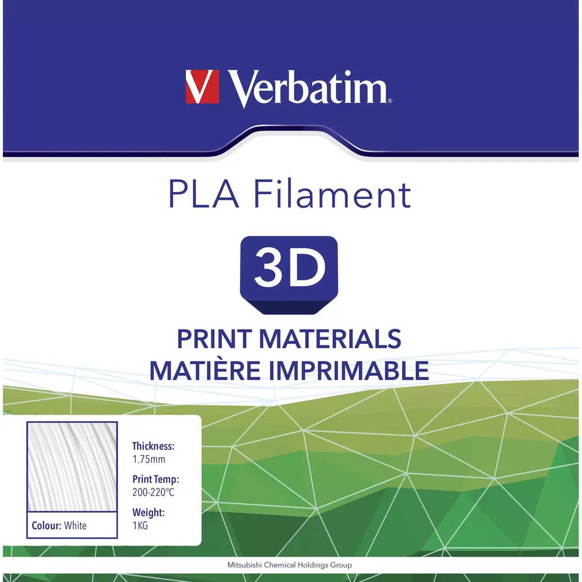 PLA Filaments Verbatim 1.75mm 1kg Photo 2