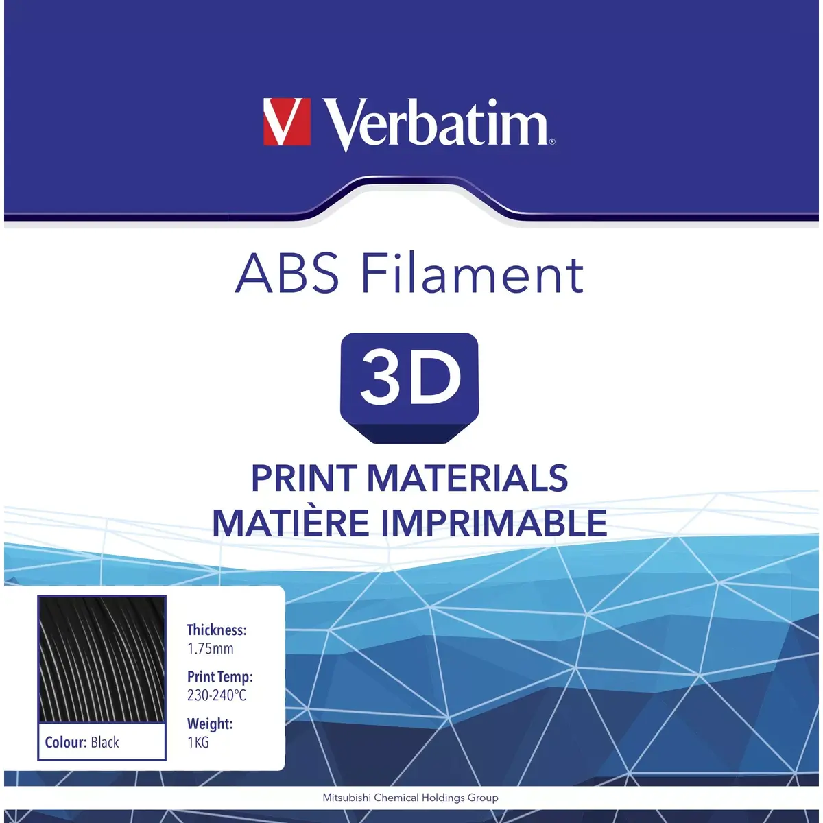 VERBATIM ABS filaments 1 kg 1.75 mm Photo 4