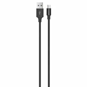 Devia Pheez sērijas Micro USB kabelis (5V 2.4A,1M) melns