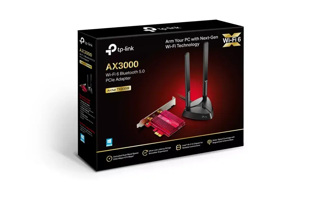 PCIe адаптер TP-Link AX3000 Wi-Fi 6 Bluetooth 5.0 Photo 3