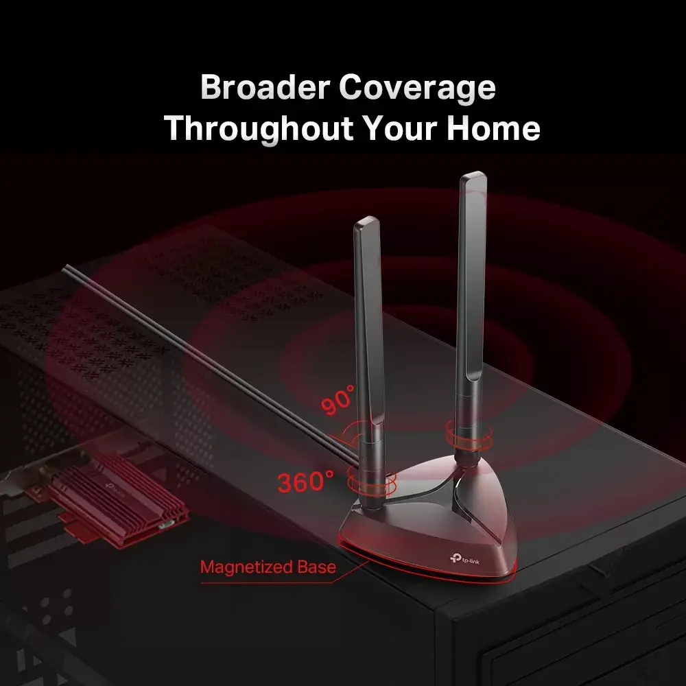 PCIe адаптер TP-Link AX3000 Wi-Fi 6 Bluetooth 5.0 Photo 6