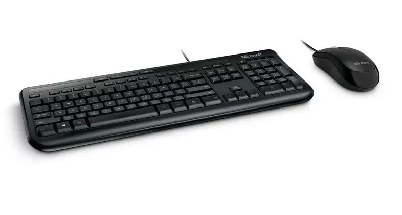 Клавиатура и мышь Microsoft Wired Desktop 600 DE Photo 2
