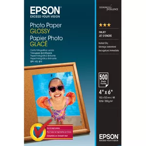 Photo Paper Glossy Epson 10x15cm 500 sheets