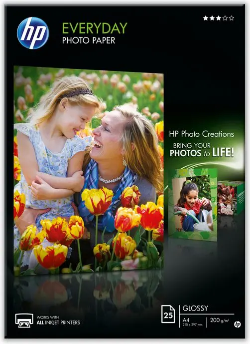 Фотобумага HP Everyday Глянцевая A4 200 г/м2 Photo 4