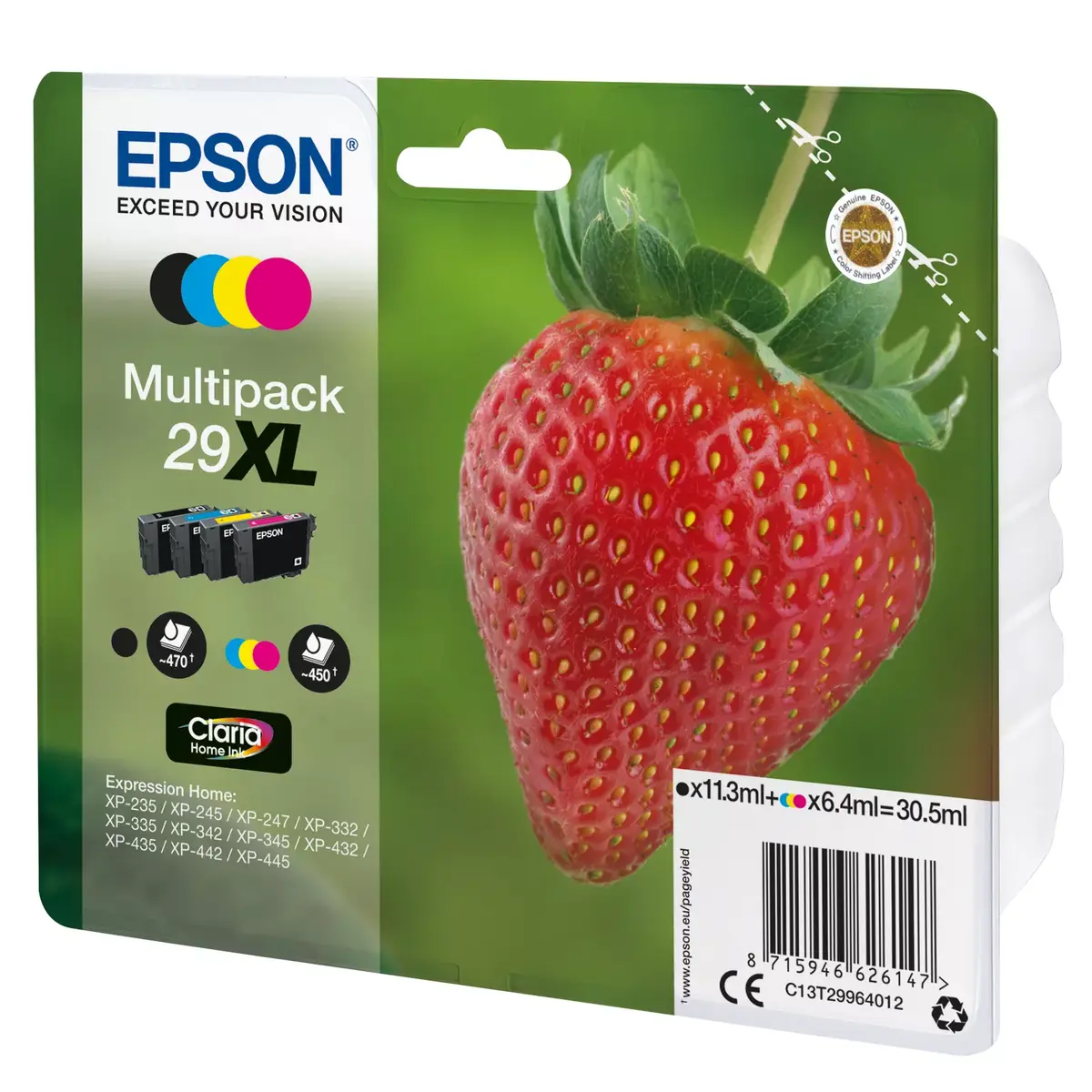 Kārtridžs Epson Ink C13T29964012 29XL XL Melns Zils Magentas Dzeltens Photo 2