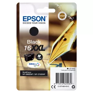 Epson C13T16814012 tintes kārtridžs 1 pcs Oriģināls Ekstra (Super) augsta produktivitāte Melns
