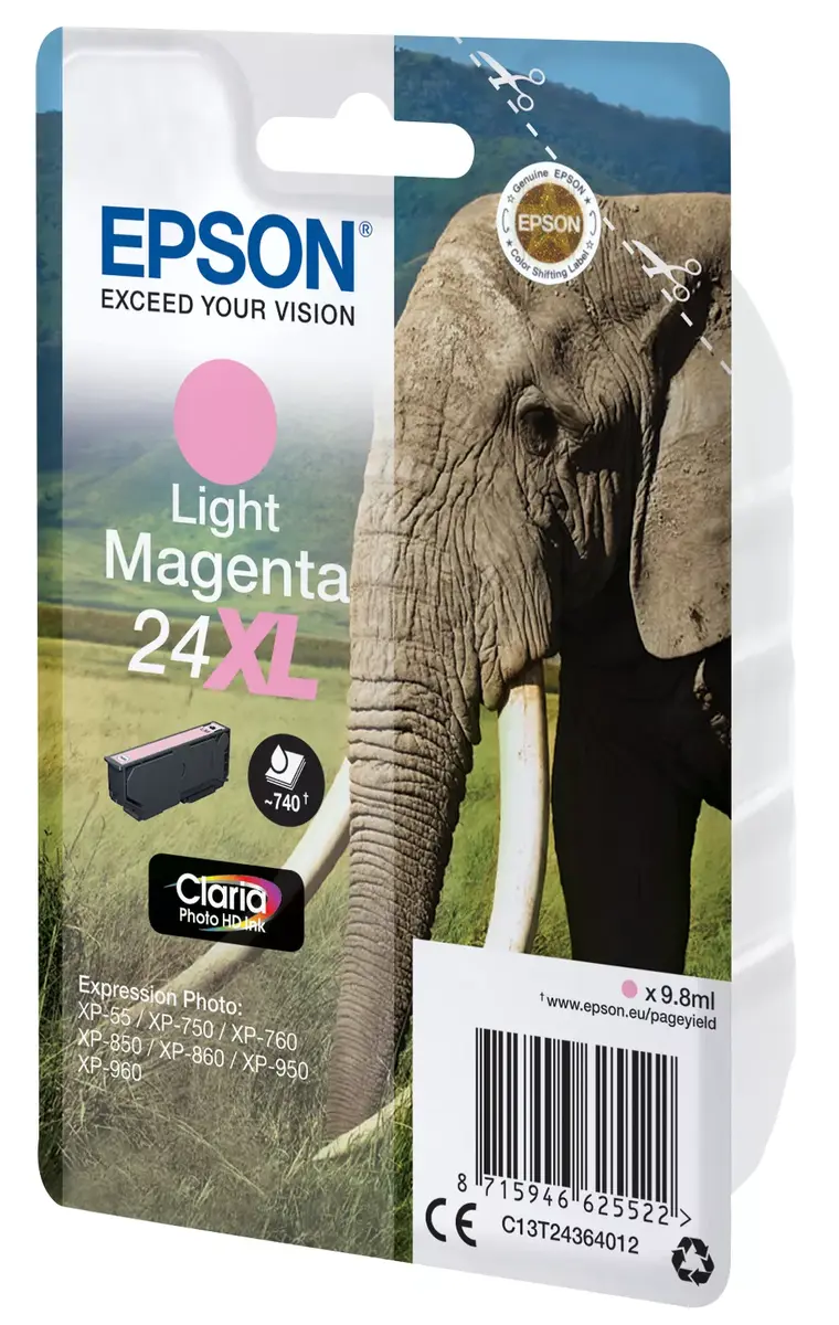 Kārtridžs Epson 24XL Gaiši Magenta Photo 2