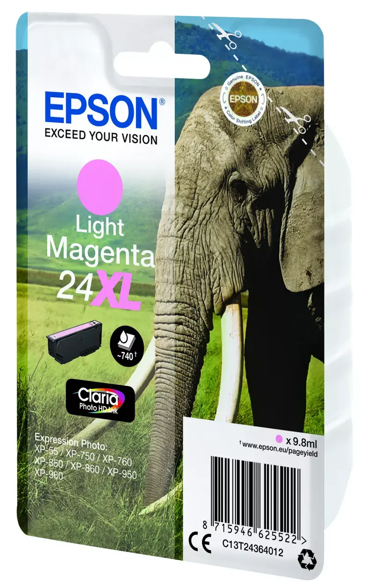 Kārtridžs Epson 24XL Gaiši Magenta Photo 4