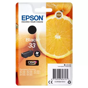 Kārtridžs Epson 33 Sort 250 lapas Melns C13T33314012