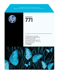 HP 771 DesignJet Maintenance Cartridge for Z6200 Photo Printer series using thermal inkjet technology