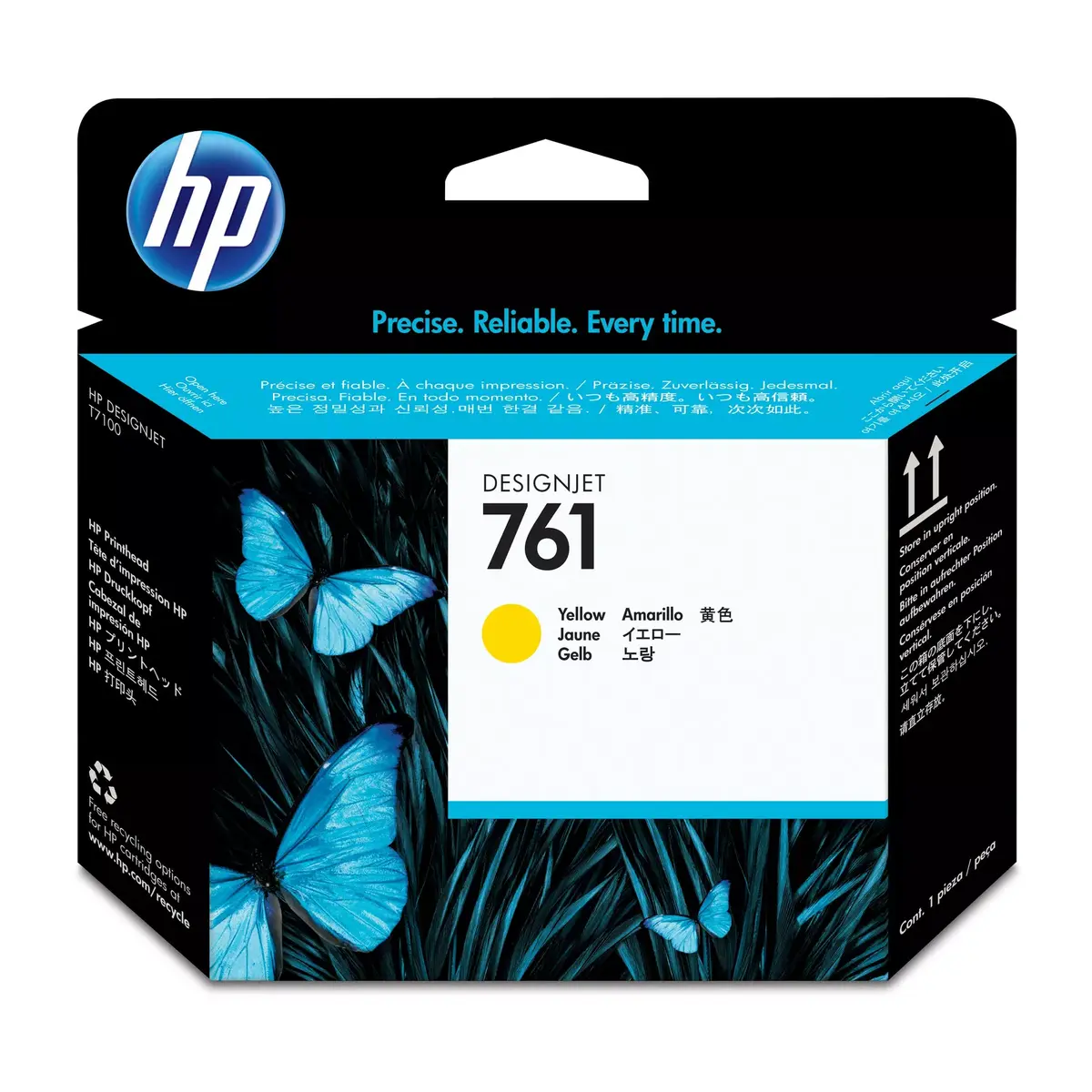 Printhead HP 761 Yellow DesignJet Photo 2