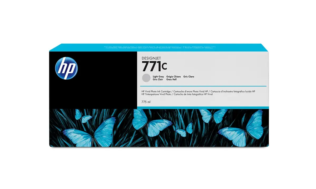 HP 771C 775 ml gaiši pelēka