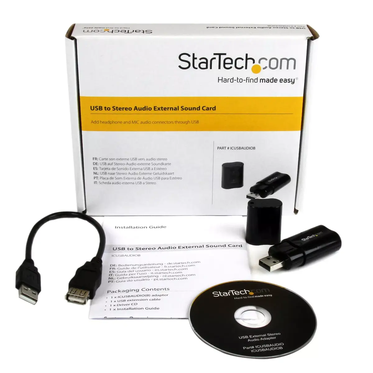 USB stereo audio adapter StarTech.com ICUSBAUDIOB Photo 5