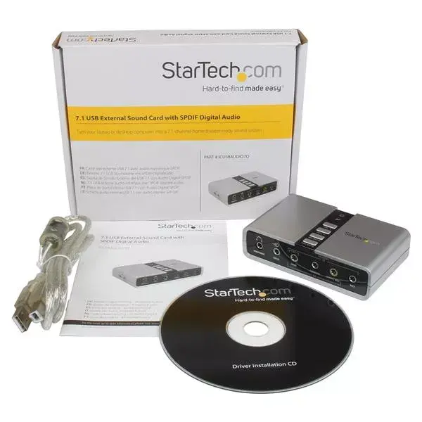 USB audio adapteris StarTech.com ICUSBAUDIO7D Photo 6