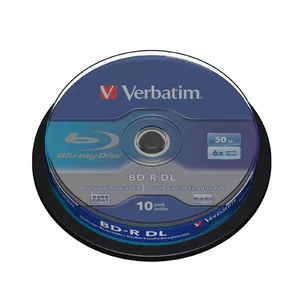 BD-R Verbatim 43746 blank Blu-Ray disc 50 GB 10 pc(s)