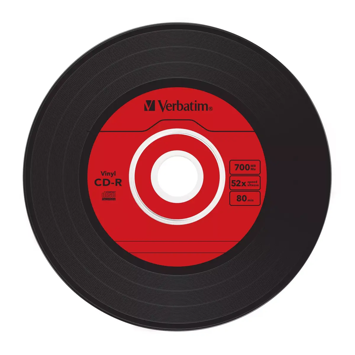 CD-R Verbatim AZO Data Vinyl 700 MB 52x Photo 7