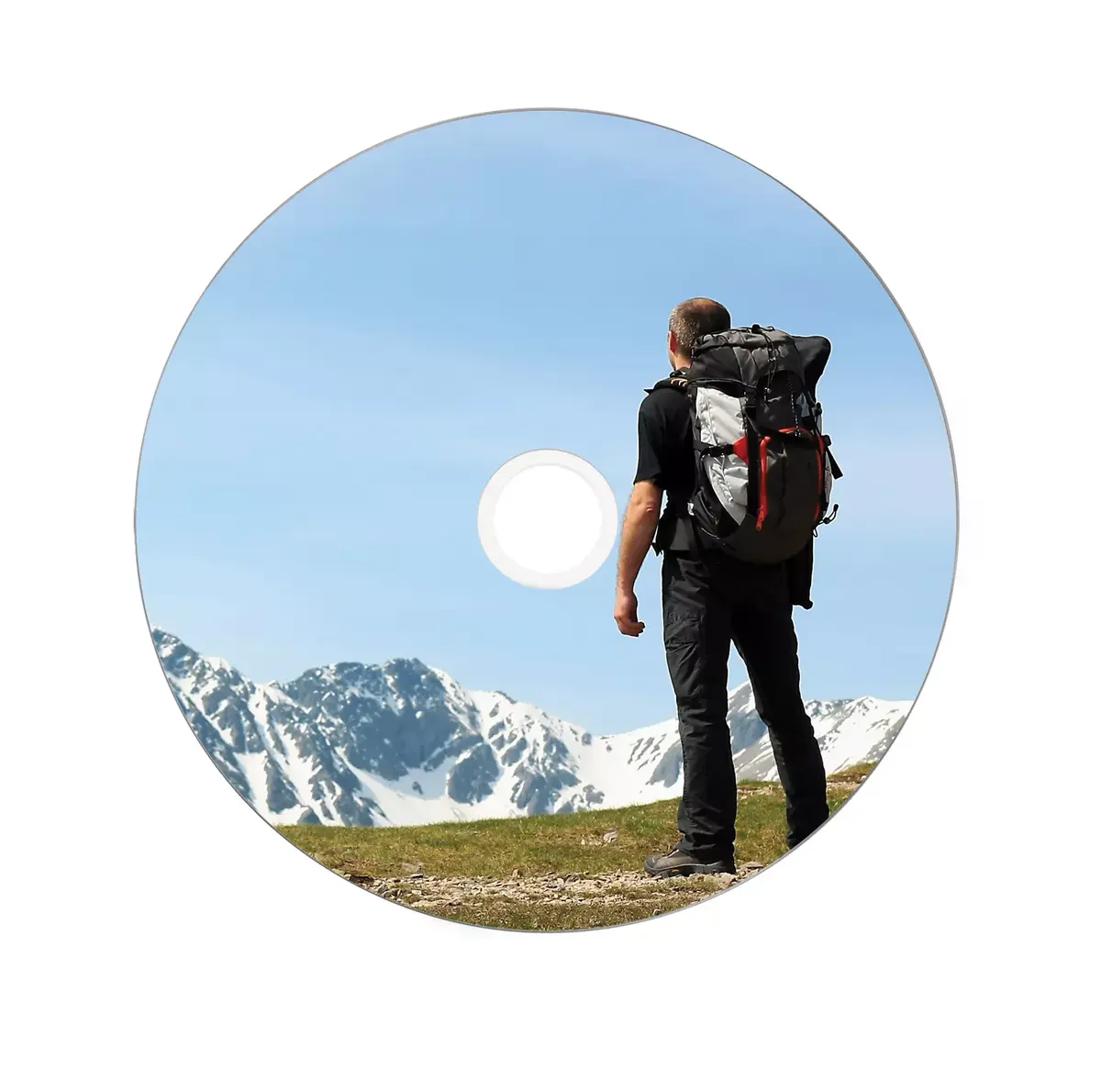 DVD+R Verbatim Wide Inkjet Printable No ID Brand Photo 3
