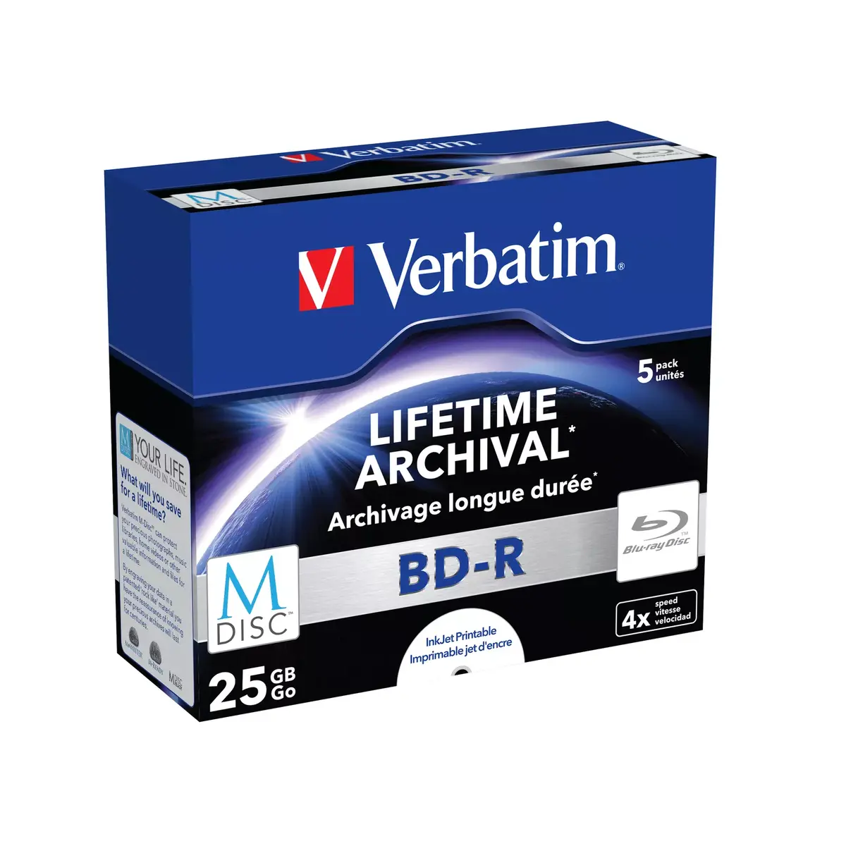 BD-R Verbatim M-Disc 4x 25 GB Photo 2
