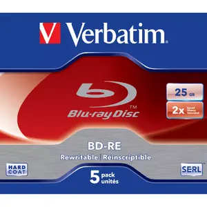 BD-RE Verbatim 43615 Blank Blu-Ray Disc 25 GB