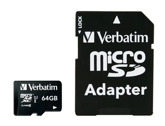 Zibatmiņa Verbatim Premium 64GB MicroSDXC Photo 2