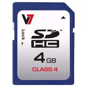 V7 VASDH4GCL4R-2E zibatmiņa 4 GB SDHC Klases 4