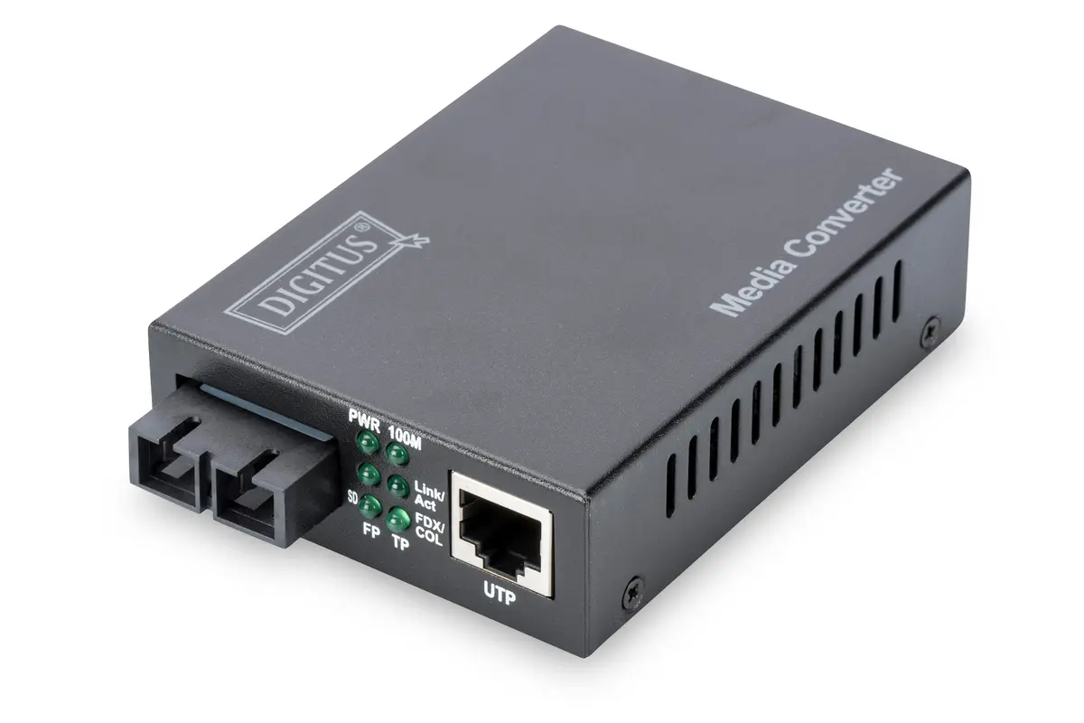 DIGITUS DN-82020-1 Fast Ethernet mediju pārveidotājs