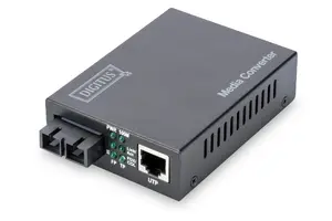 Медиаконвертер DIGITUS DN-82020-1 Fast Ethernet RJ45 в SC многомодовый 100 Мбит/с 1310 нм 2000 м