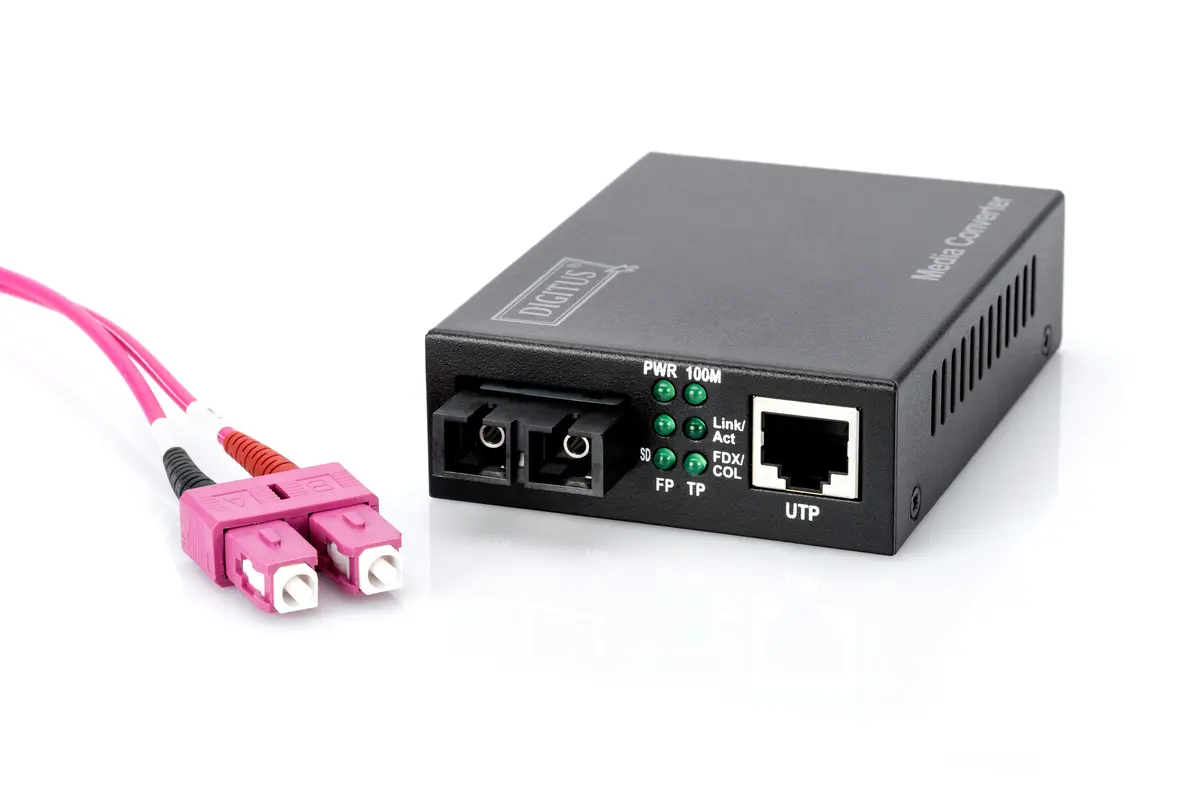 Медиаконвертер DIGITUS DN-82020-1 Fast Ethernet Photo 2