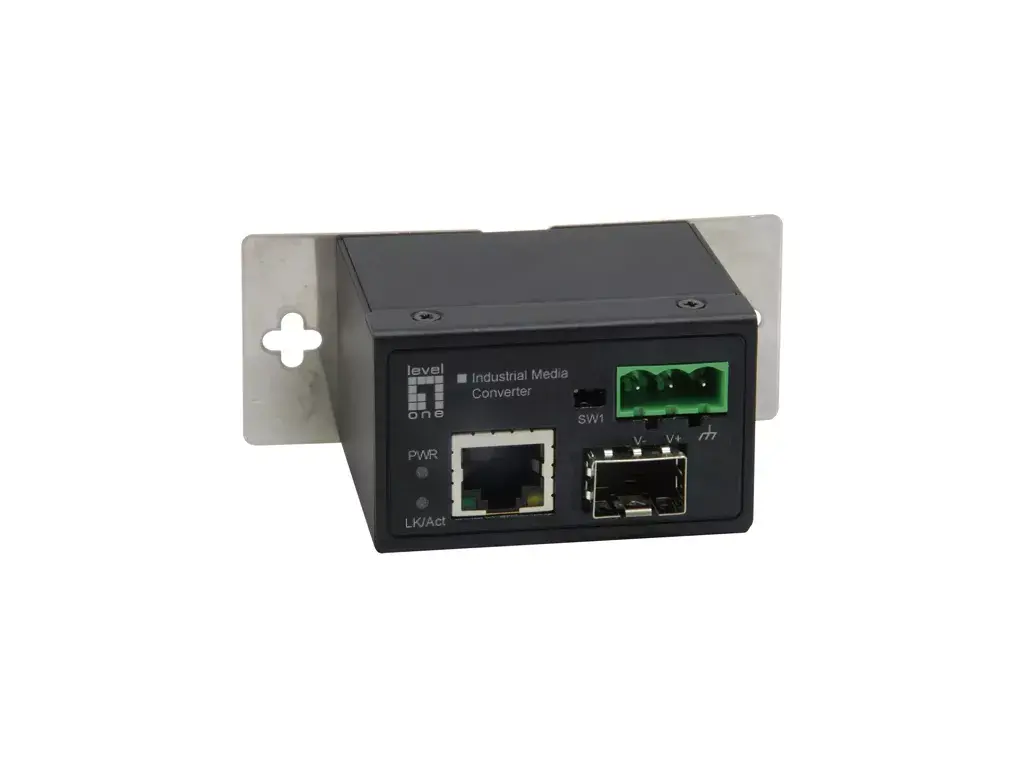 Media Converter LevelOne RJ45 to SFP Fast Ethernet Photo 2