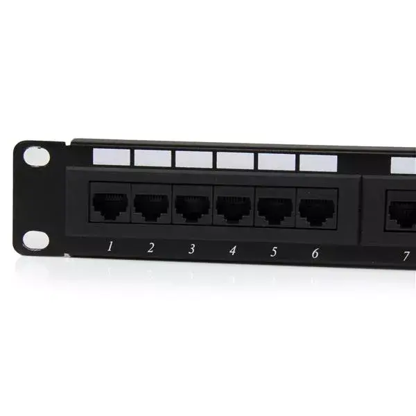 Patch Panel StarTech.com 24 Port 1U Rackmount Cat 6 Photo 2