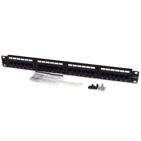 Patch Panel StarTech.com 24 Port 1U Rackmount Cat 6 Photo 5