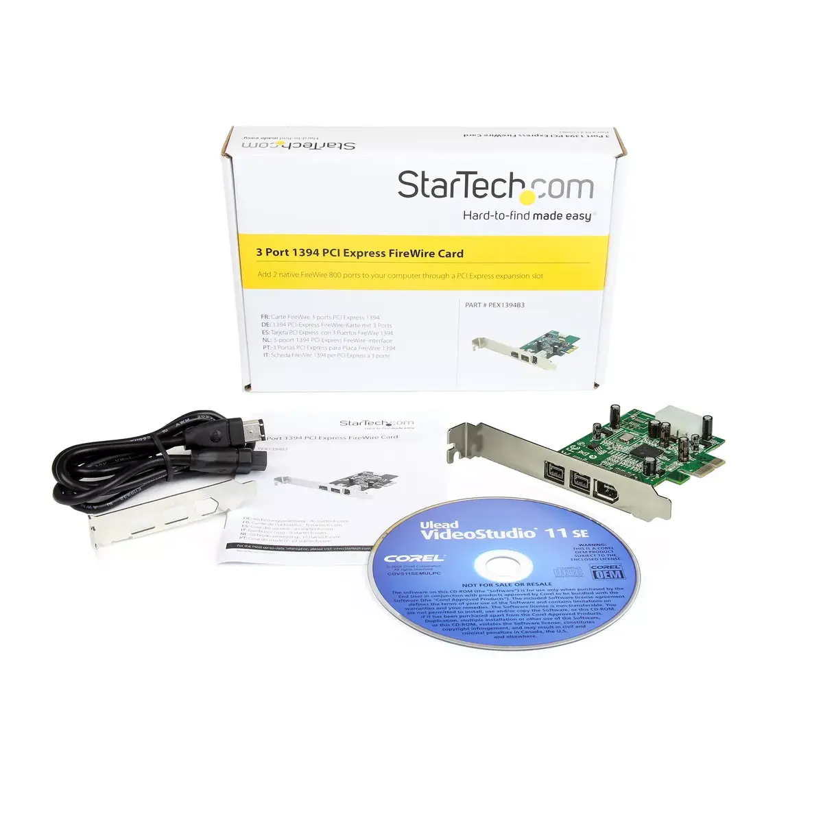StarTech PEX1394B3 PCI Express FireWire adapteris Photo 4