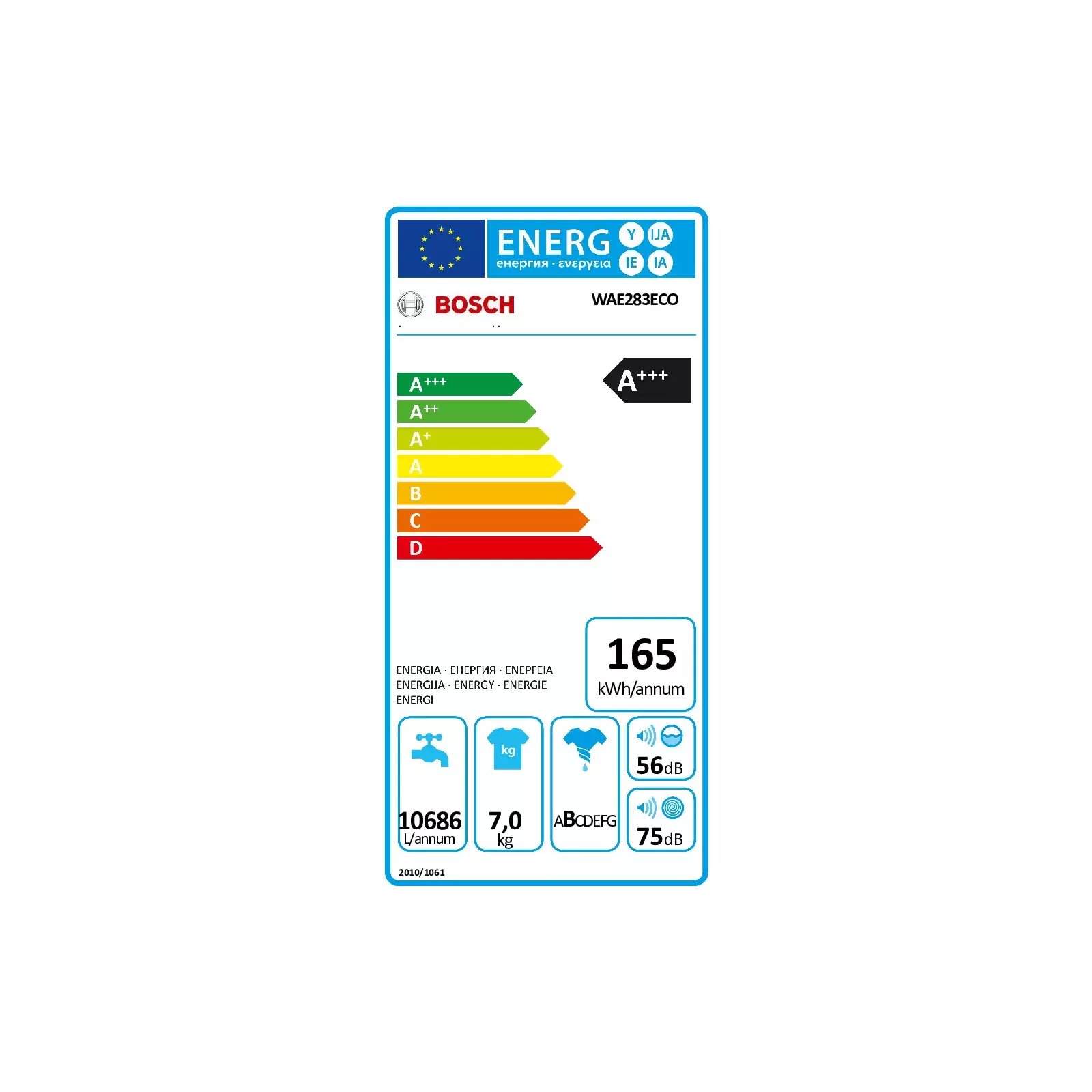 Bosch WAE283ECO_WH Photo 2