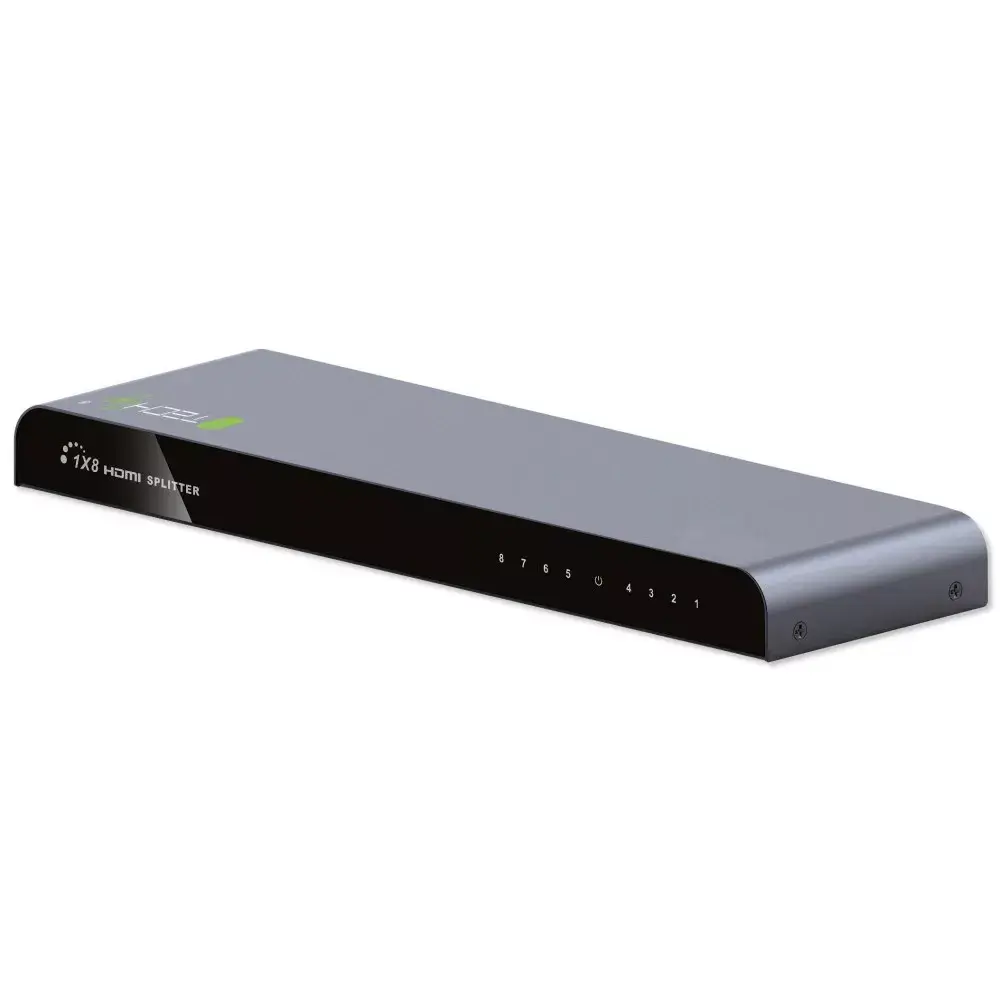 HDMI Splitter Techly 2.0 4K UHD 3D 8-way Photo 3