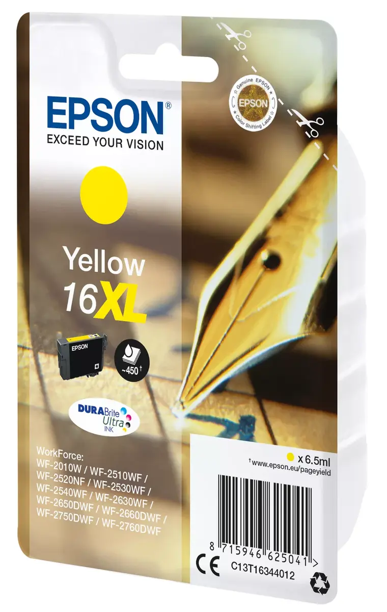 Cartridge Epson 16 yellow XL Photo 2