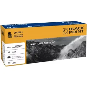 Toner cartridge BLACKPOINT LCBPH412XCFY compatible with HP, Yellow, 1 pc, 5000 pages