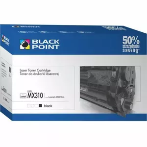 Toneris BLACKPOINT LBPLMX310 priekš Lexmark — melns, 10 000 lappušu, saderīgs ar MX611/MX511/MX410 sēriju