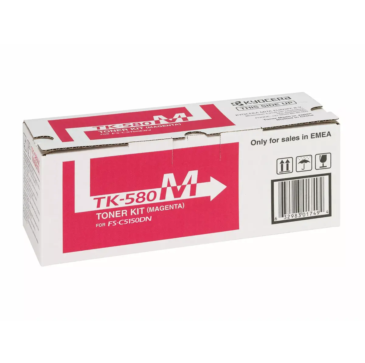 Картридж тонера Kyocera TK-580M 1T02KTBNL0 Photo 2