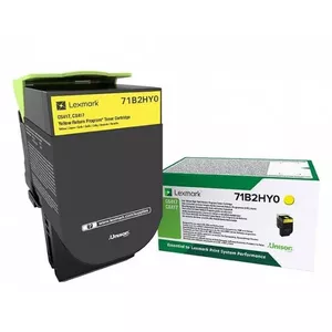 Тонер Lexmark 71B2HY0 3000 страниц Желтый