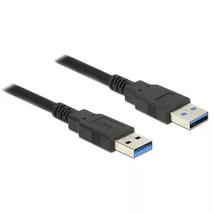 USB кабель DeLOCK 85060 USB 3.2 Gen 1 1м черный