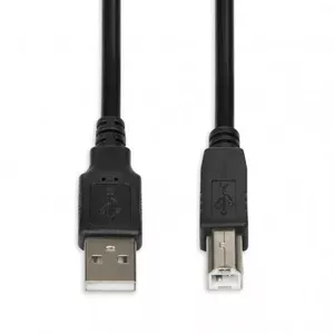 USB cable IBOX IKU2D 1.8 m — USB A to USB B, USB 2.0, black