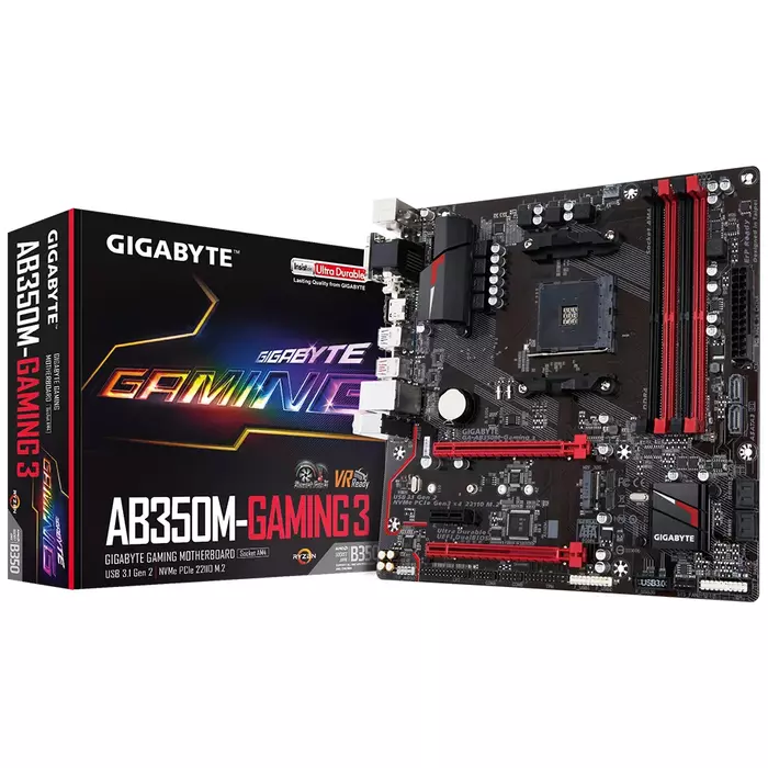 Overclock Gigabyte B350 Gaming Bios GIGABYTE GA-AB350M-Gaming GA