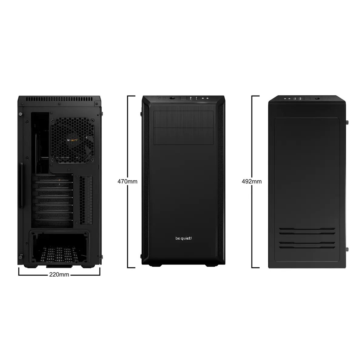 Компьютерный корпус be quiet! Pure Base 600 Window Photo 4