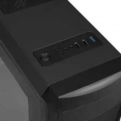 Datora korpuss IBOX ORCUS X14 Midi Tower Black Photo 3