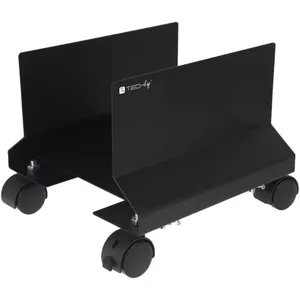 Techly CPU Steel Holder with Wheels, Black ICA-CS 34