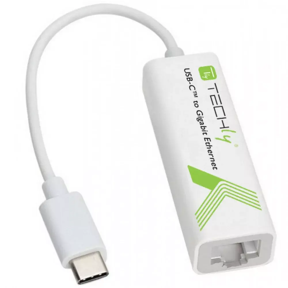 Kabeļa adapteris USB 3.1 Type CM Techly IADAP USB31-ETGIGA Photo 3