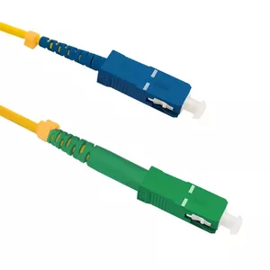 InfiniBand / fibre optic cable QOLTEC 54290 2 m, SC–SC, 9 µm core, yellow