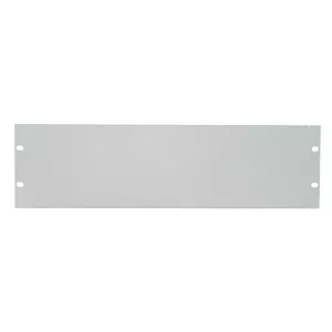 Blank panel LOGILINK PN104G — steel 19" rack filler, grey