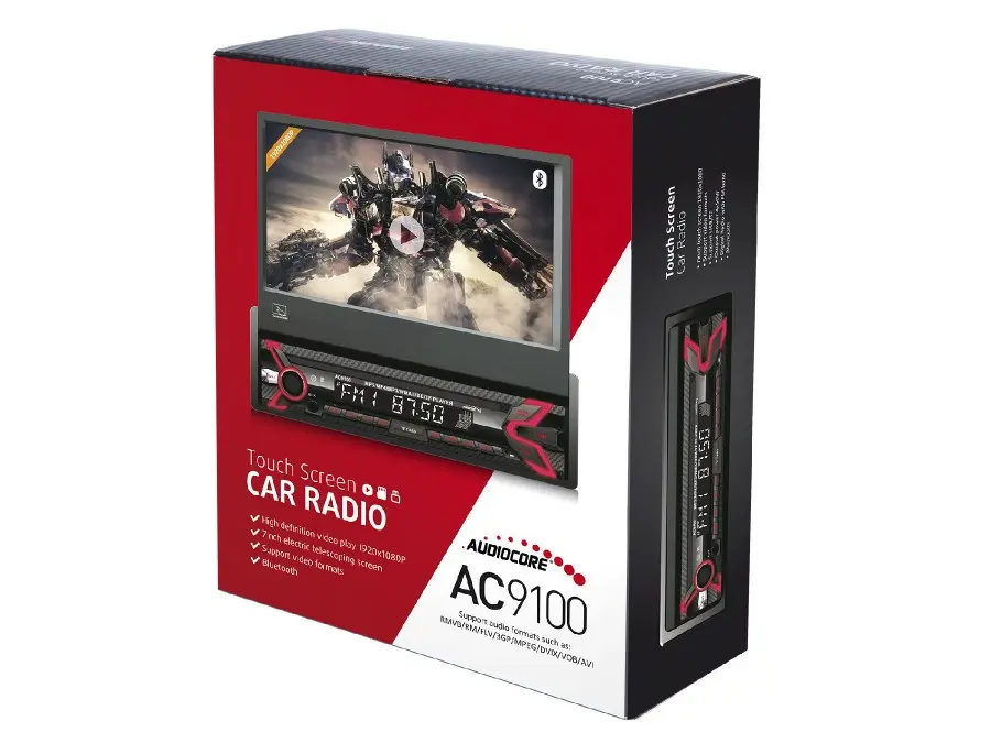 Audiocore AC9100 car radio 7" display Photo 10